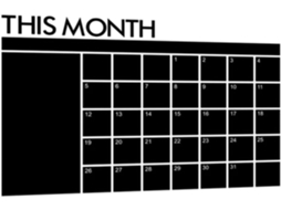 Tableau De Planification Effaçable Noir Em Pvc, Formato Compacto