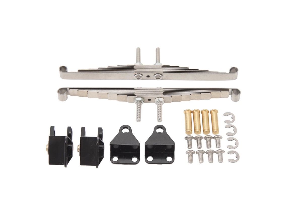 Kit De Placa De Suspensão Dianteira Motorizada Aço Inoxidável Para Caminhão De Descarregamento Tamiya 1/14