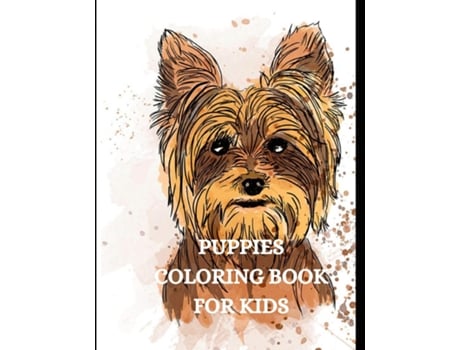 Livro Dog Coloring Book For Kids Dog Coloring Book, Gorgeous Dog Lover Coloring Pages For Relaxation And Stress Relief De Joana Kirk Howell (inglês)