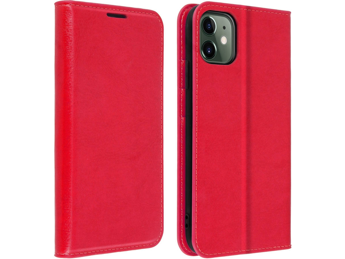Capa iPhone 11 AVIZAR Wallet Vermelho
