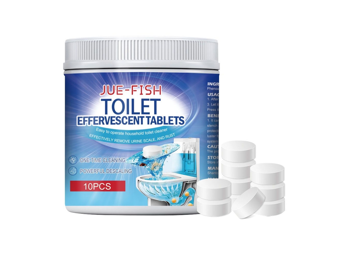 Comprimidos Efervescentes Limpeza Wc Eficazes