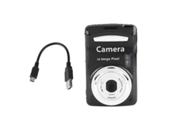 2026 câmera Digital Mini Vídeo Camcorder com Zoom 16x e Gravação 720p