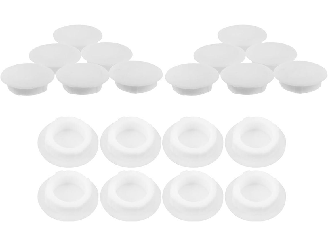 Tampas De Silicone Redondas Alasum, Vedação Segura, Pacote Com 20 Unidades, Uso Versátil Para Cofrinhos, Design Com