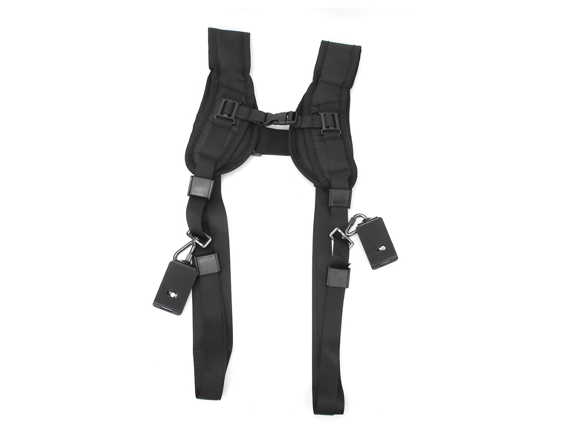 Shoulder Belt Black Nylon Universal Adjustable Breathable Camera Holder Neck Strap LAXISCREED