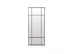 Espejo Square Preto 70 x 170 x 3,5 cm
