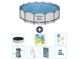 Bestway Piscina Bestway Steel Pro Max Redonda - 427x122 Cm - 8-peças S529