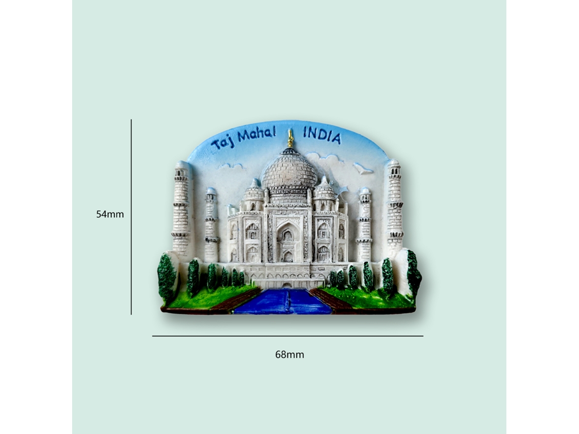 Ímãs De Geladeira (taj Mahal, Índia), Lembrancinhas Artesanais De Viagem Pela Cidade