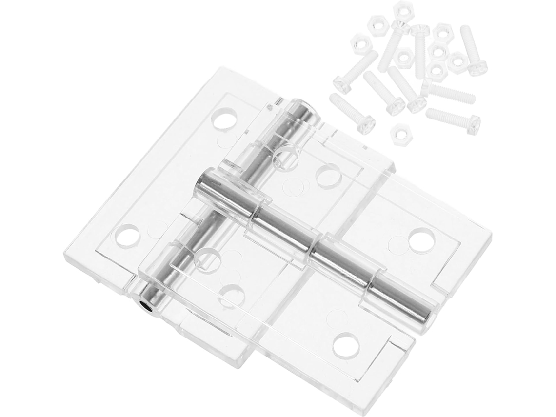 Conjunto De 2 Acrílico Com Transparentes Para Armários E Artesanato.