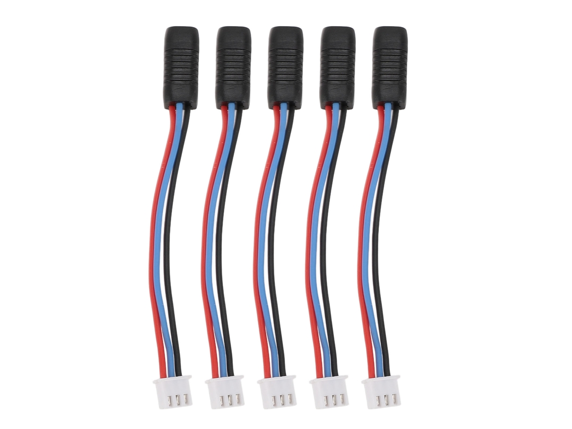 Mali 5pcs Cabo Adaptador de Bateria Rc Crawler Fêmea para Macho Ph2.0 3p Extensão para Peças de Reparo