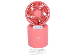 Ventilador Umidificador Portátil 4000mah com Bicos Duplos e Usb, Verão Supplies | S/MARCA