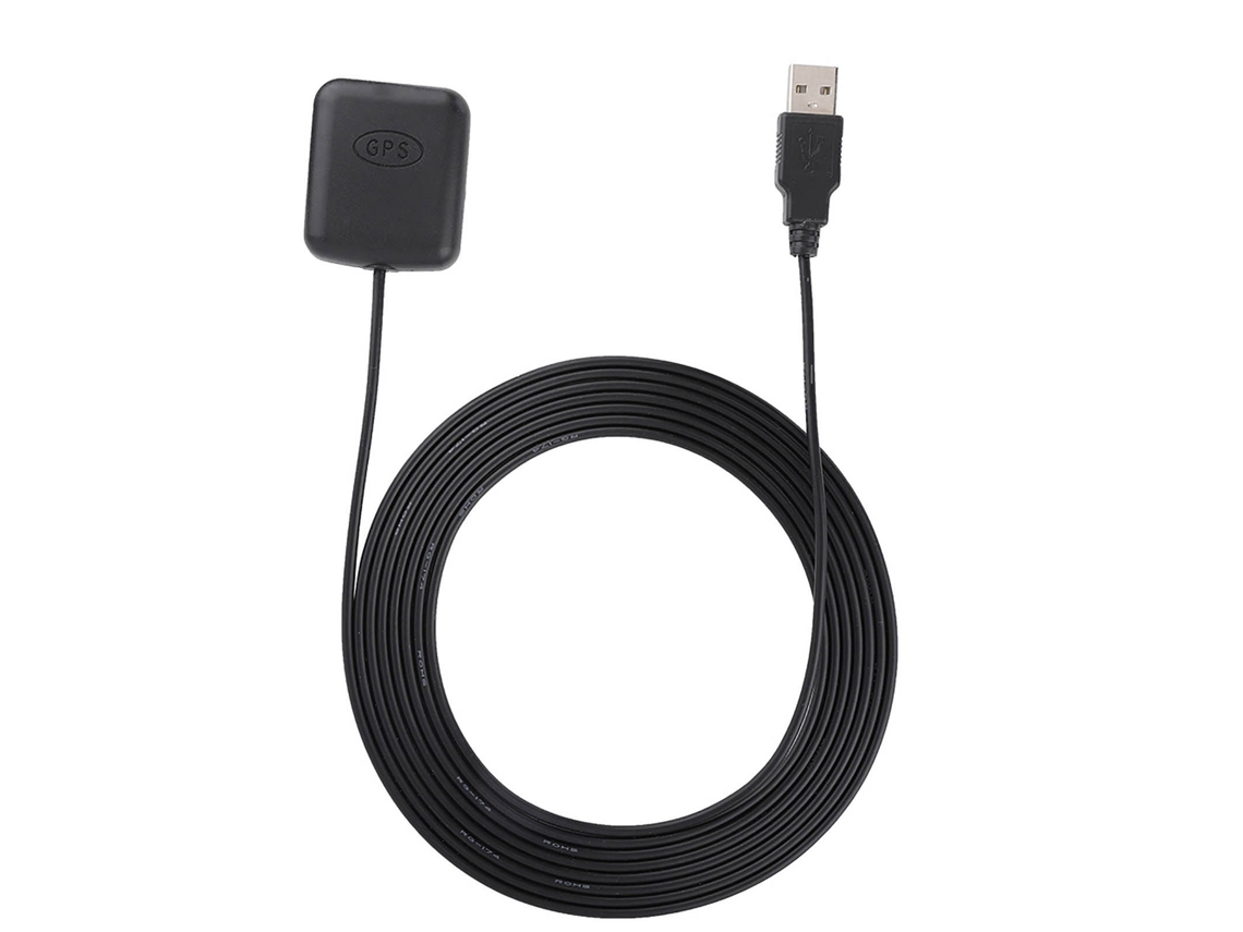Aetheria adaptador de Antena Gps/glonass 2 em 1 para Carro com Interface Usb Cabo Rg174 3m
