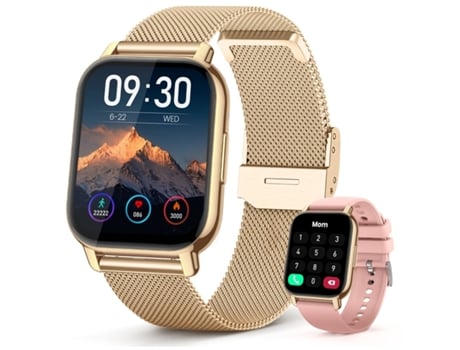 Smartwatch Y2 Cor Ouro Rosa Tres Bien