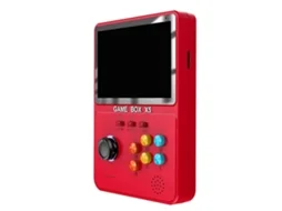 Console De Videogame Portátil X5 De 4 Polegadas Com Resolução De 640x480 Pixels, Presente Ideal Para Crianças Ly Ebike (vermelho)