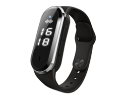 Pulseira Anti-mosca Ultrassônica 3 Modos Preta