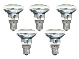 Lurelia Pack De 5 Lâmpadas E14 Edison 30w 220-240v, Cápsula Transparente, Uso Interior