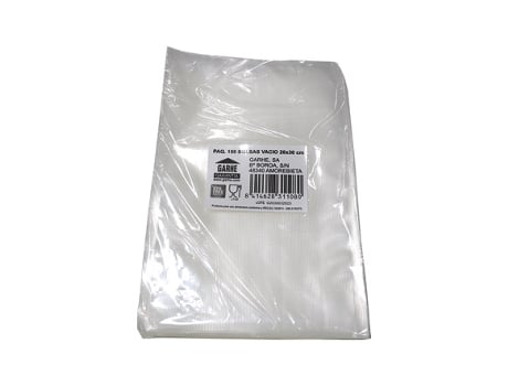 Embalagem Sacola a Vácuo Pacote 100 Unidades GARHE