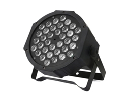 Iluminação LED RGB ambiente para DJ e bar, rotação 360°, controle de voz, padrões ajustáveis LAXISCREED