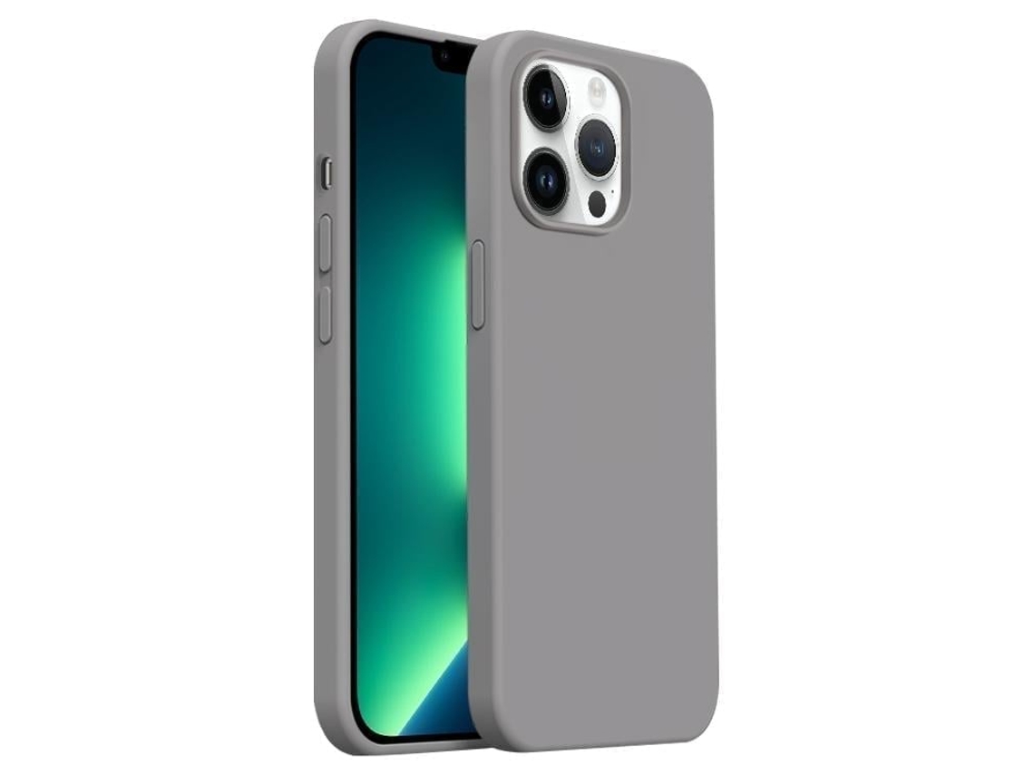 Capa De Silicone Líquido Ultra Fina Para Iphone 13 Pro Max - Cobertura Total - Magsafe
