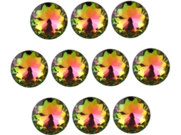 Homoyoyo Conjunto De 10 Puxadores Porta Em Liga Zinco Com Furo Único Para Armários E Gavetas, Acabamento Fosco, Ideais