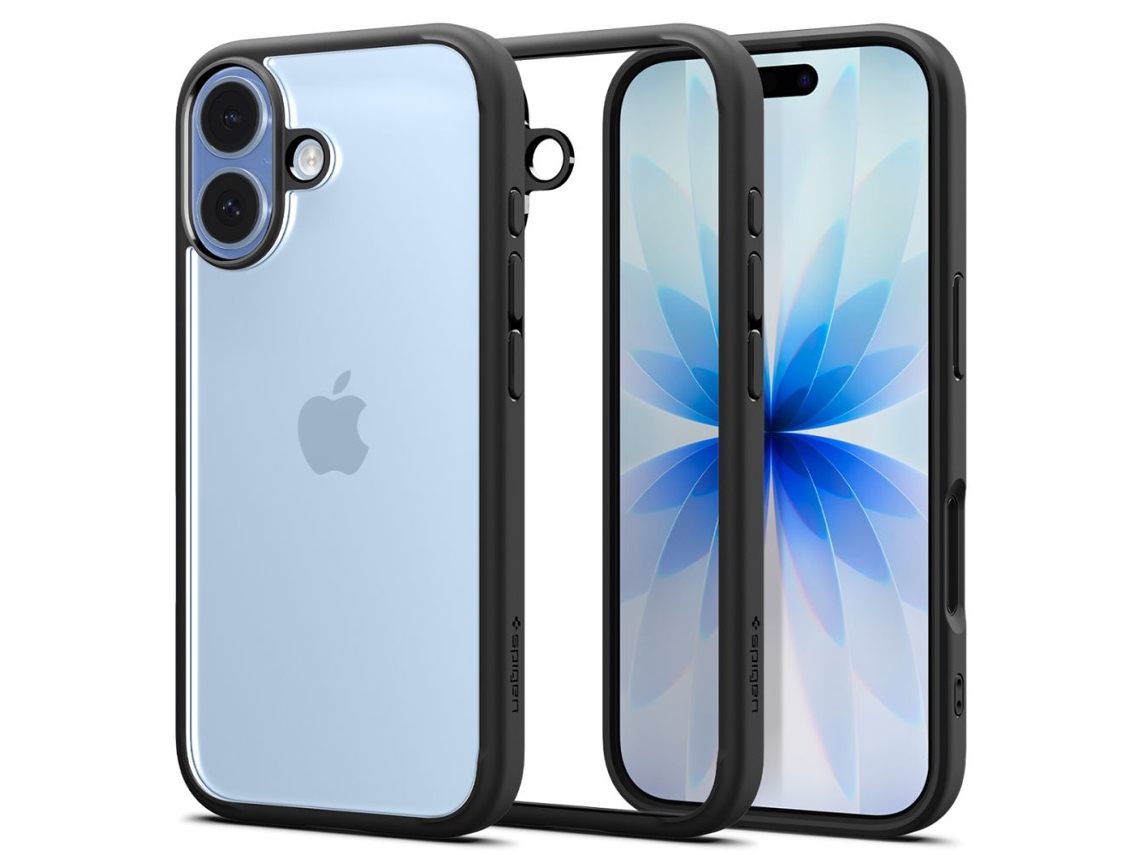 Capa Spigen Ultra Hybrid Para Iphone 17 Com Proteção Antiderrapante Para O Celular
