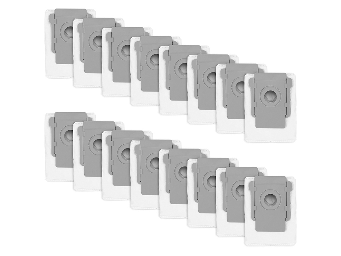 16 pacotes de sacos de vácuo para Irobot Roomba I3 (3550) I7 (7550) S9 (9550) I6 (6550) I8 (8550) Base limpa