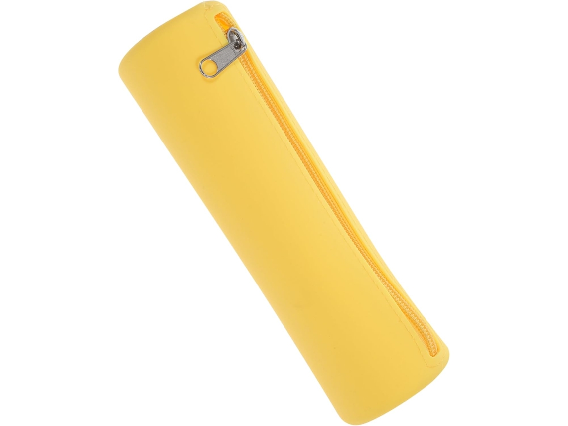Bolsa Organizadora De Silicone Para Pincéis De Maquiagem, 1 Unidade, Compacto, Fechamento Com Zíper, Gokoco
