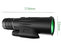 Telescópio Monocular Com Zoom 10 30x42 Prisma Bak4 E Lente Fmc Com Ampliação Real De 10 30x E Objetiva De 42 Mm. Bestvite