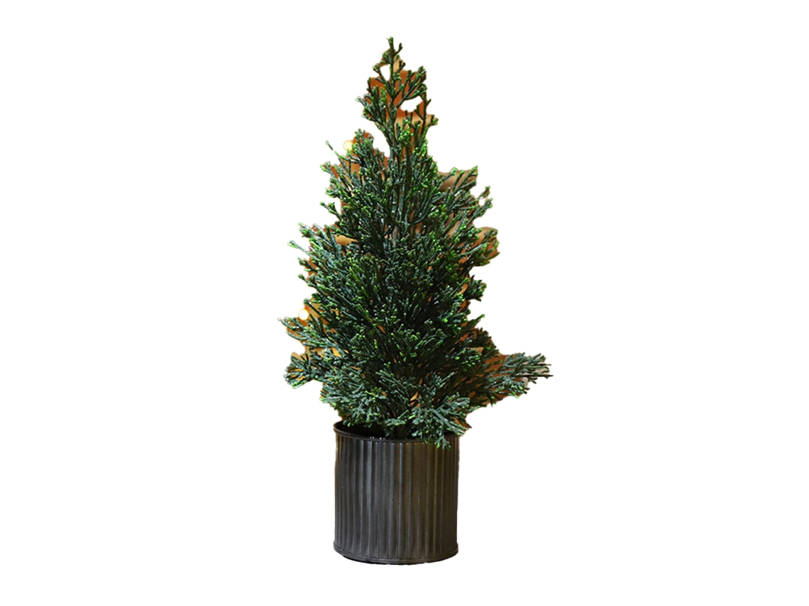 Simulação de Flocagem Tipo Árvore de Natal Tipo D AURUM