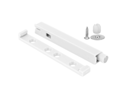 Amortecedor de porta com trava magnética para armários e gavetas branco acessório de hardware S/MARCA