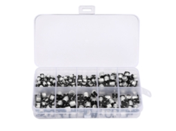 Kit De Capacitores Eletrolíticos Smd Assortidos 200pcs 10 Valores 10v ~ 50v 1uf ~ 470uf Com Caixa De Armazenamento