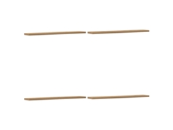 Wall Shelf, Wall Shelves Vidaxl Marrom Madeira Processada (60 X 20 X 1.5 Cm)