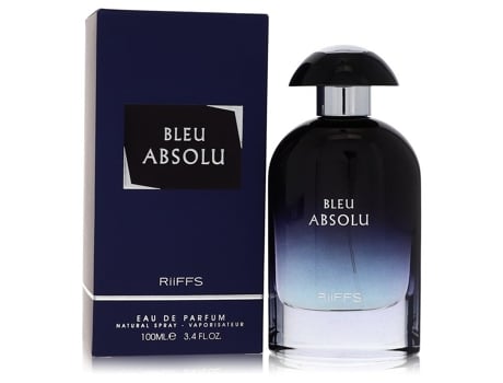 Perfume Masculino Bleu Absolu RIIFFS Eau de Parfum Unisex 3.4 Oz For Men 100 Ml