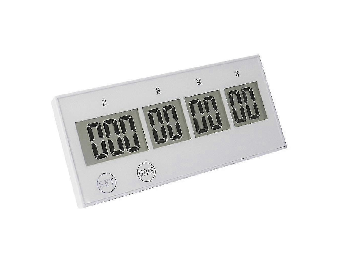 Up To 999 Day Reusable Countdown Timer For All Key Life Eventswhite