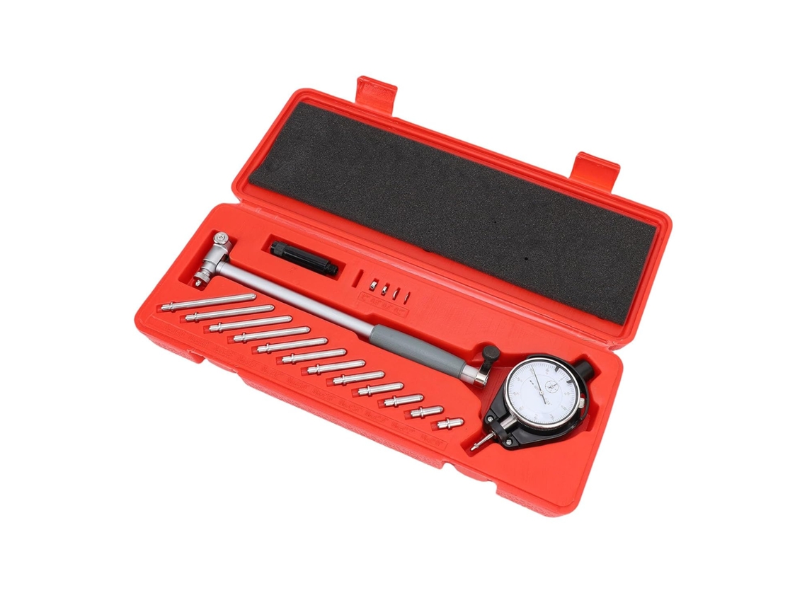 Kit Robusto De Medidor De Diâmetro Interno Com Mostrador