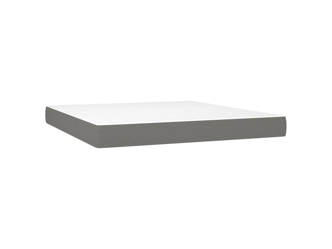 Pocket Spring Bed Mattress, Pocket Spring Bed Mattresses Vidaxl Cinzeto Tecido (160 X 200 Cm)