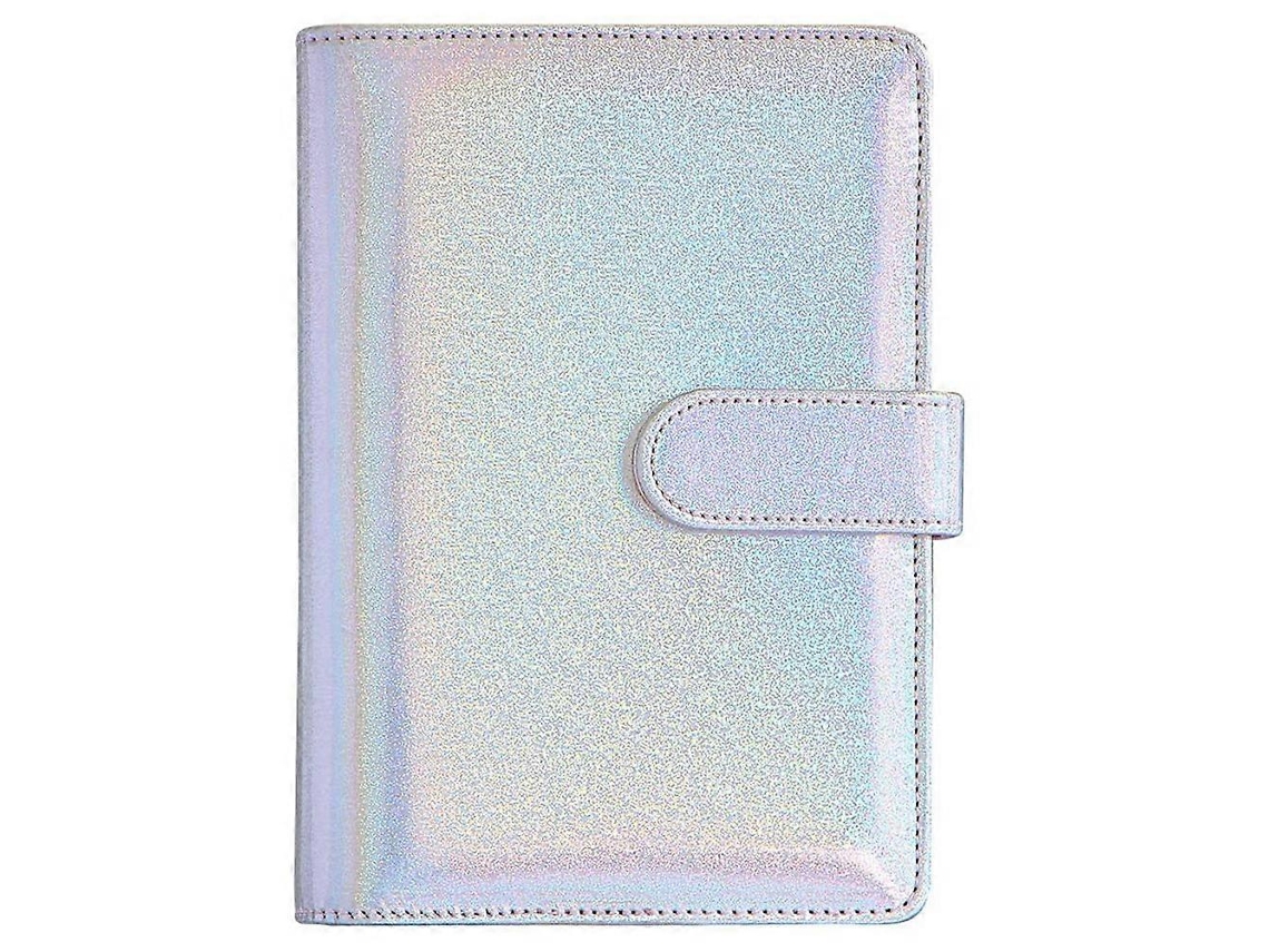 Capa Para Fichário A6 Em Couro Pu, Com 6 Argolas, Envelope Para Dinheiro E Orçamento, Planejador E Diário De Viagem B