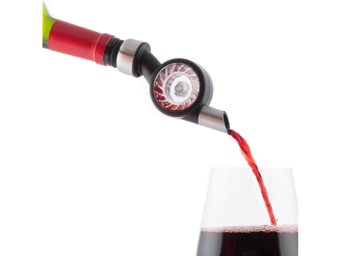 Acessórios De Vinho INNOVAGOODS Aerador De Vinho Com Moinho E Suporte De Vinho