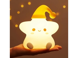 Luz Noturna Nova Line Infantil, Estrela com 7 Cores | S/MARCA