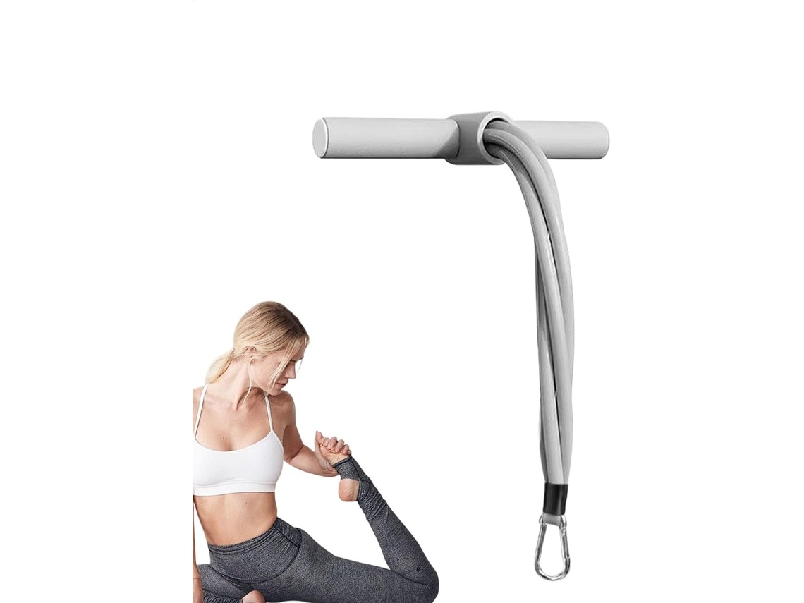 Corda Elástica Com Faixa De Tensão - Equipamento Para Alongamento Pernas Treinamento Quadril Treinamento...-aquaforge