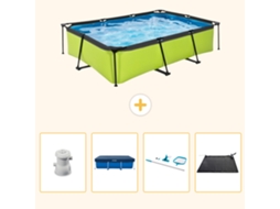Exit-toys Piscina Exit Retangular - 300x200x65 Cm - 5-peças S241