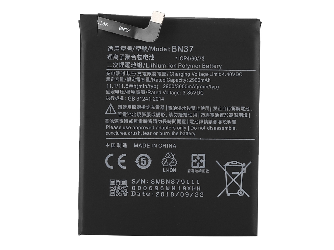 Bateria LAXISCREED para Redmi 6/6a 3000mah