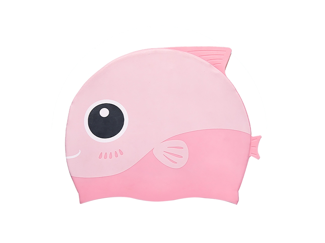 Chapéu de Natação Infantil Silicone Cartoon D