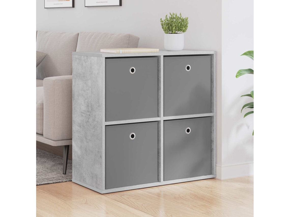 Vidaxl Buffet Cinzento 68,5 X 32 X 67 Cm