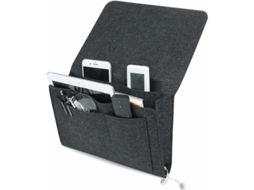 Lurelia Bolsa De Cabeceira, Em Feltro, Suspensa, Para Sofá, 22,5 Cm, Cinza