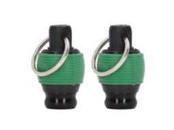 2 Peças Portavasos De Parafusadeira Com Liberação Rápida Resistente Ao Desgaste Chaveiro Para Ferramentas De 1/4 Polegada Verde