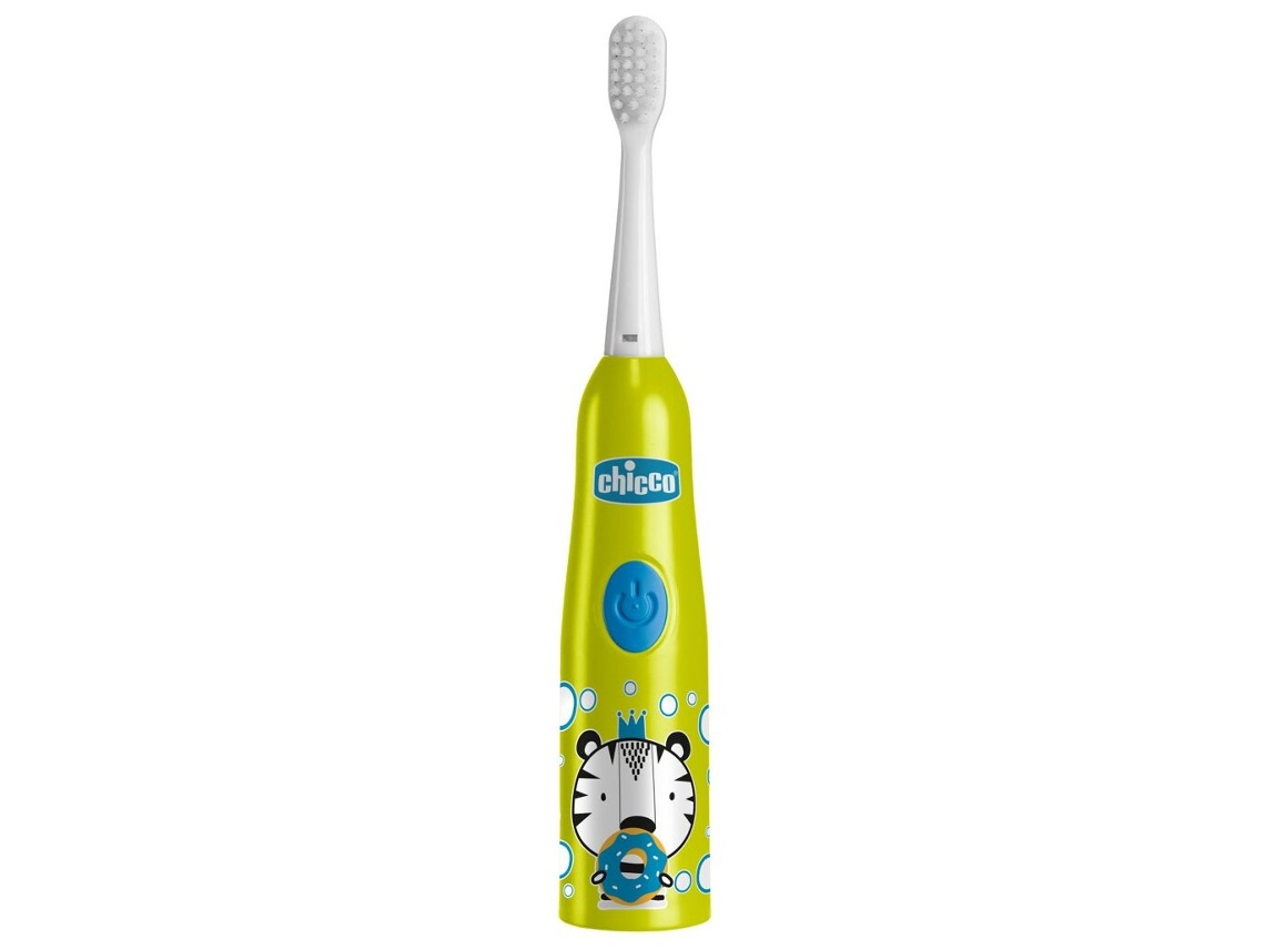 Escova de Dentes Elétrica Green Tiger 36M 1 Unidade CHICCO