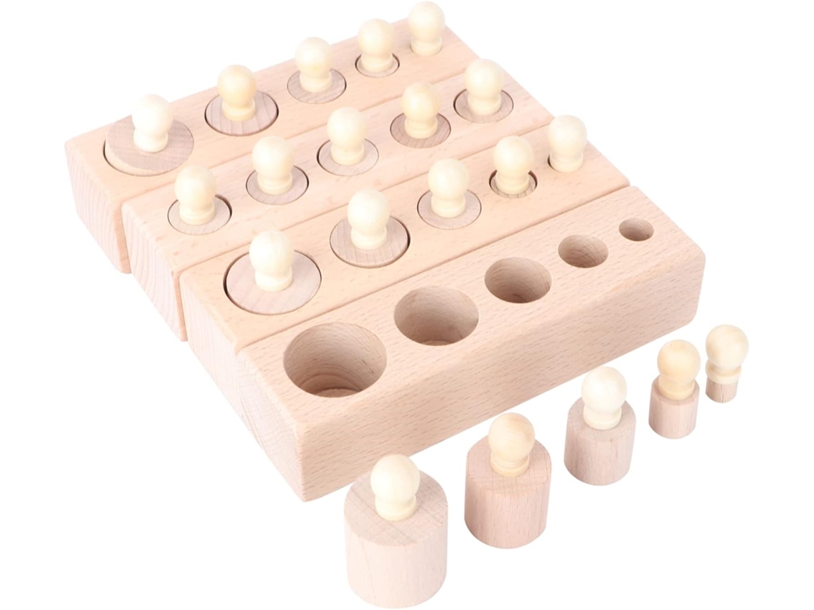 Brinquedo Educativo De Madeira Com Encaixe