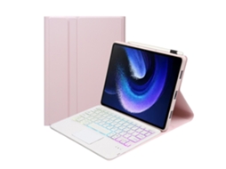 Lurelia Capa Com Teclado Bluetooth Para Redmi Pad Se 11 Com Retroiluminação Gradiente