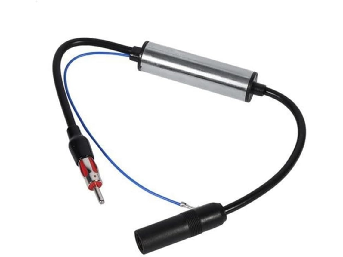 Amplificador De Antena Fm Para Carro Com Ganho De 12-13db E Baixa Distorção Harmônica.