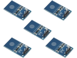 Módulo De Comutação Sensor Toque Capacitivo Ttp223 Alta Sensibilidade Para Microcontroladores, Sensor De Toque Digital